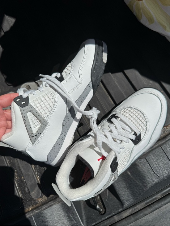 Jordan Other - Jordan Kids White Gray Black Sneakers